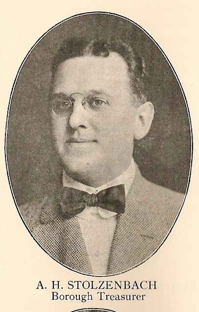 A. H. Stolzenbach, Borough Treasurer 1914.jpg