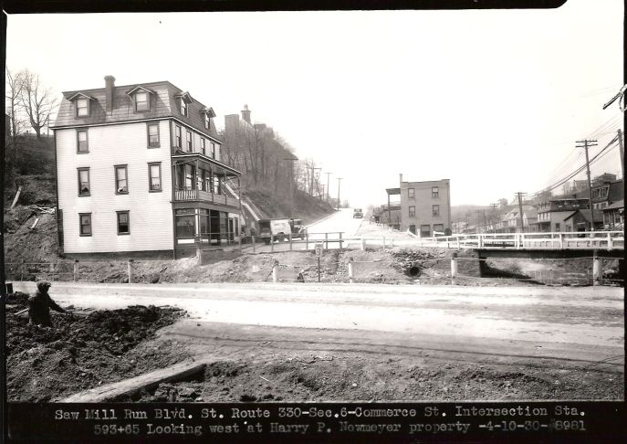 Overbrook Routes 51 and 88 1930.jpg