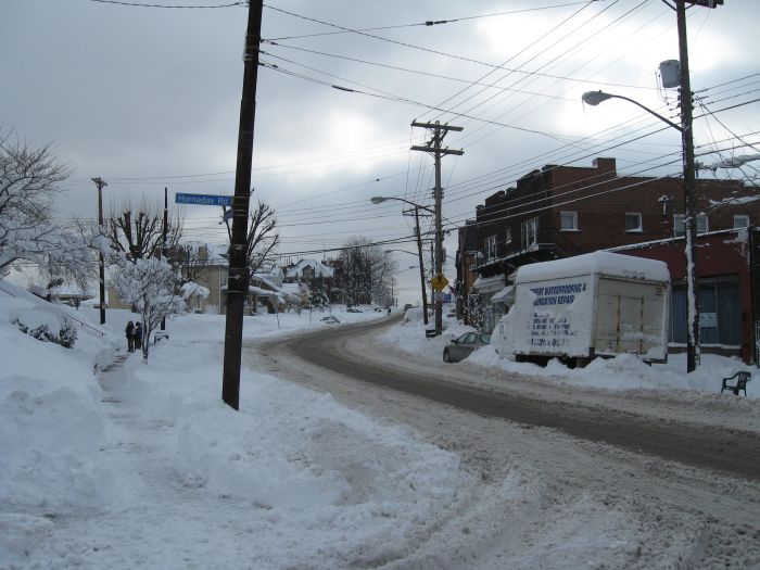 February 2010-Brownsville Road and Hornaday Road.jpg