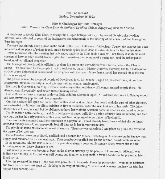 Hilltop Record 1923.jpg