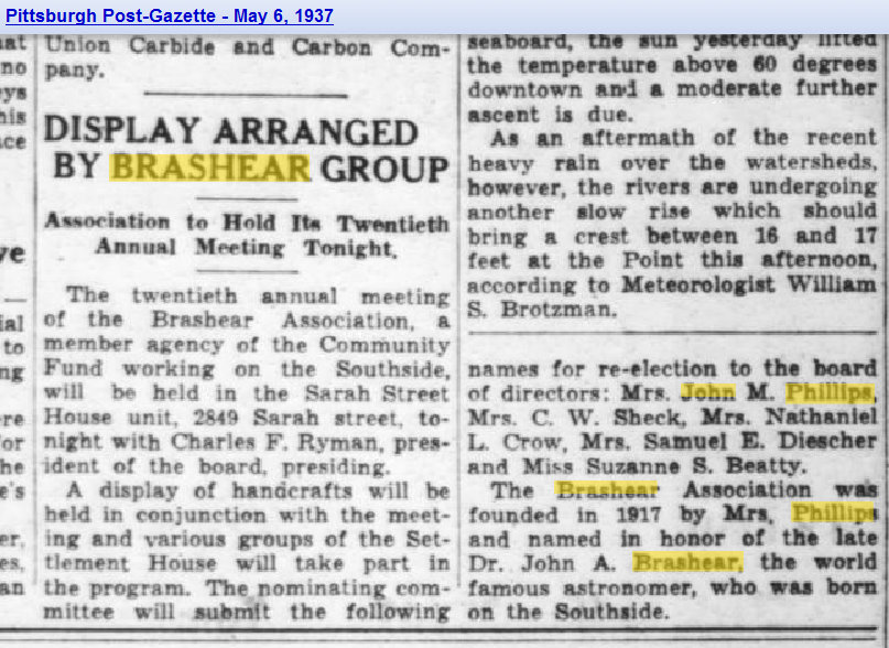 Harrriet duff phillips brashear founder 1917.jpg