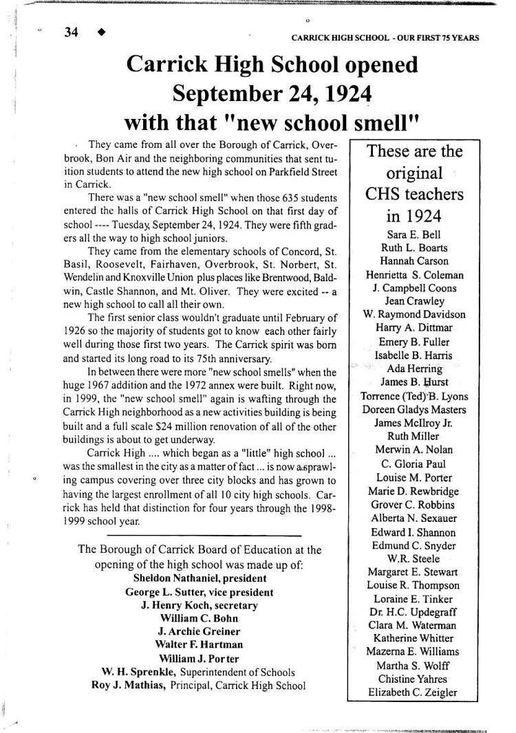 Carrick High School Opened in 1924.jpg