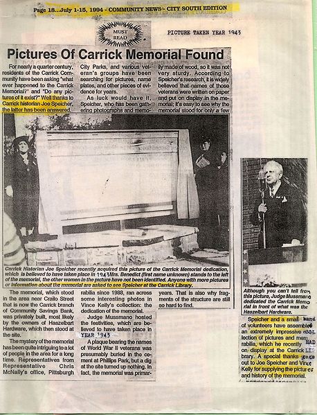 File:Article about 1943 war memorial.jpg